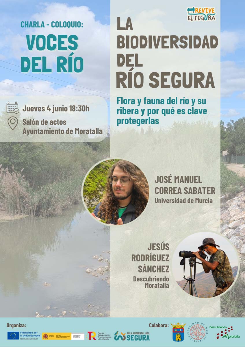 Ciclo “Voces del río” Moratalla: La biodiversidad del río Segura