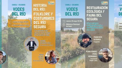 Voces del Río: un ciclo para escuchar, comprender y cuidar el Segura