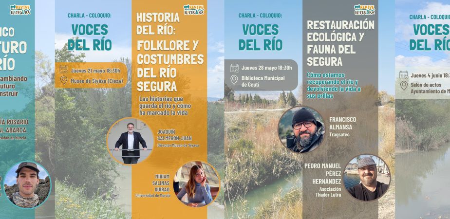 Voces del Río: un ciclo para escuchar, comprender y cuidar el Segura